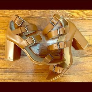 Zara Block Heel Gladiator Sandal